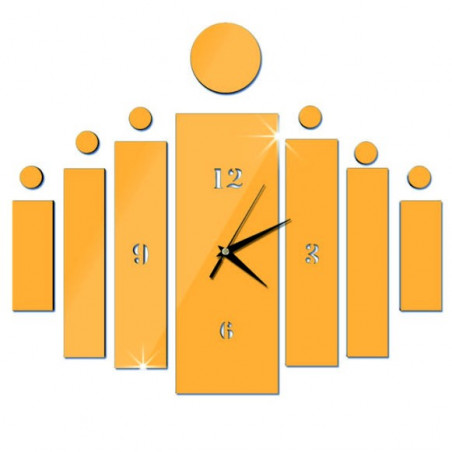 Samoprzylepny zegar ścienny HOJOKER DIY jako prezent Samoprzylepny zegar ścienny HOJOKER DIY jako prezent