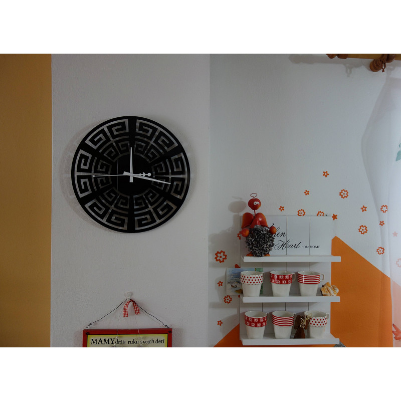 Nowoczesny zegar ścienny GRECKA BOGINI