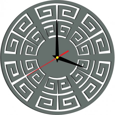 Nowoczesny zegar ścienny GRECKA BOGINI Nowoczesny zegar ścienny GRECKA BOGINI