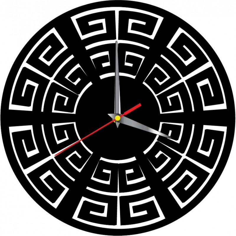 Nowoczesny zegar ścienny GRECKA BOGINI