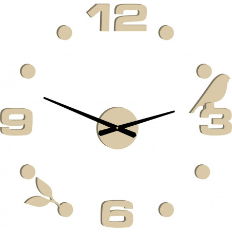 Samoprzylepny zegar ścienny z linii Pohoda Samoprzylepny zegar ścienny z linii Pohoda