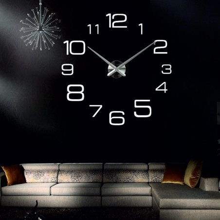 Zegar ścienny Duży Zegar DIY KULFOLD Zegar ścienny Duży Zegar DIY KULFOLD