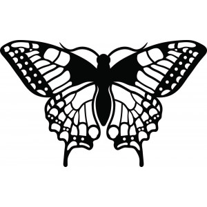 Nocny motyl wyrzeźbiony ze sklejki drewnianej L 420X 257 mm LEOPARTID 2