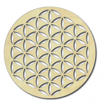 Mandala Wellbeing Drewniany obraz ścienny ze sklejki YISUIYU Mandala Wellbeing Drewniany obraz ścienny ze sklejki YISUIYU