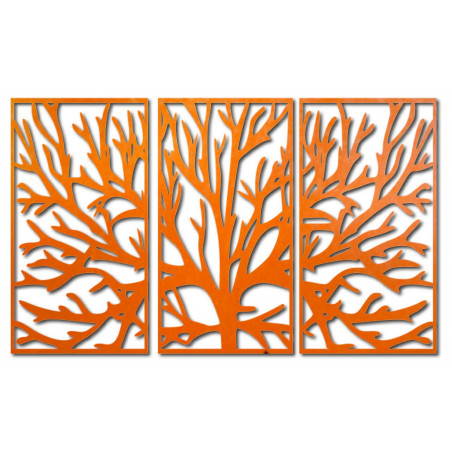 Kolorowy obraz ścienny z gałęzią drzewa do salonu Kolorowy obraz ścienny z gałęzią drzewa do salonu