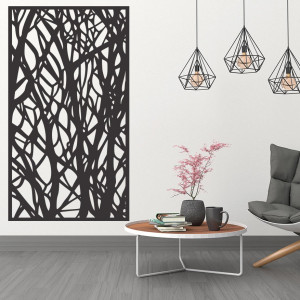 Drewniany obraz dekoracyjny na ścianę wykonany z drewnianej sklejki Topola HAVULKY