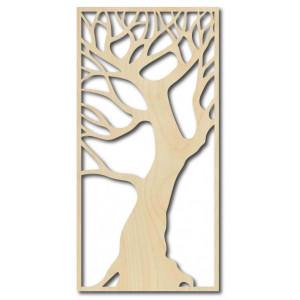 Drewniany obraz ścienny wykonany ze sklejki Topola ROBUST 2