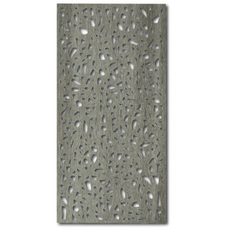 Malowidło ścienne drewniane ze sklejki Plamy topoli