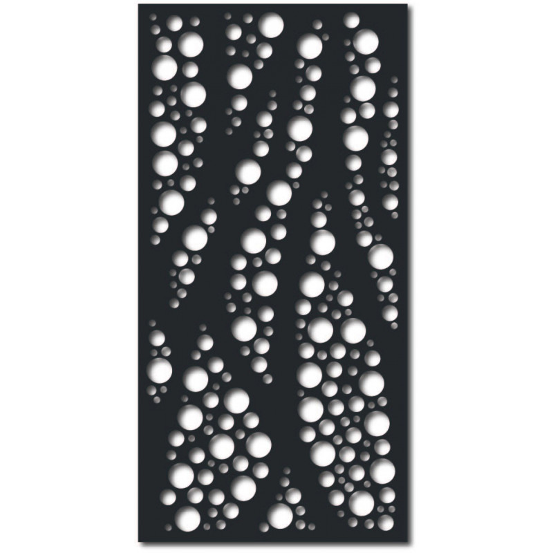 Malowidło ścienne ze sklejki drewnianej Topola OKRĄGŁE