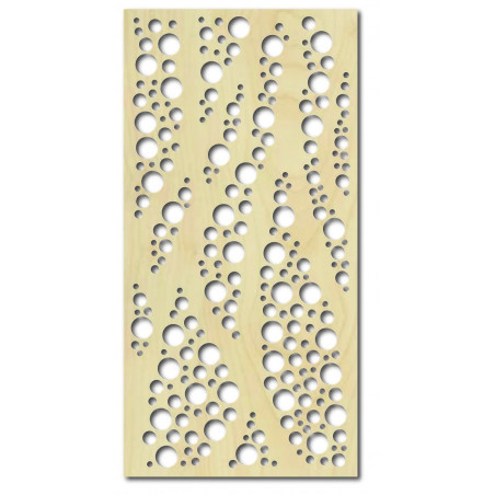 Malowidło ścienne ze sklejki drewnianej Topola OKRĄGŁE Malowidło ścienne ze sklejki drewnianej Topola OKRĄGŁE