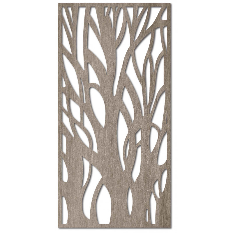 Duże drzewo ścienne wykonane z drewnianej sklejki