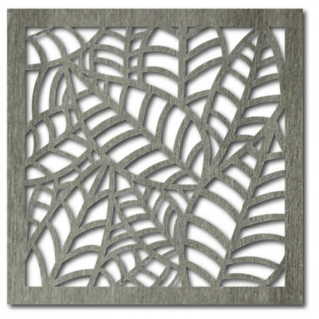 Malowidło ścienne wykonane z drewnianej sklejki, topolowa paproć Malowidło ścienne wykonane z drewnianej sklejki, topolowa paproć