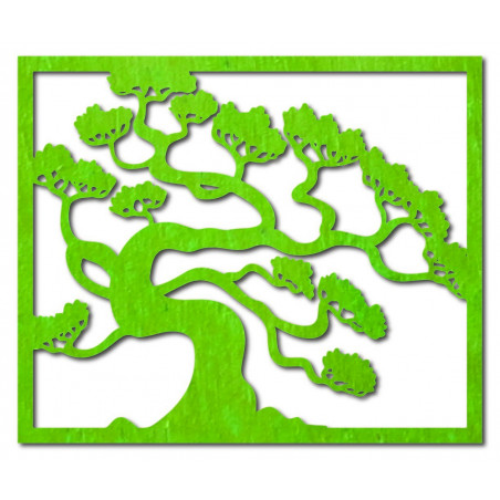 Drewniany obraz na ścianie sklejki drewnianej bonsai DRAZSKA Drewniany obraz na ścianie sklejki drewnianej bonsai DRAZSKA