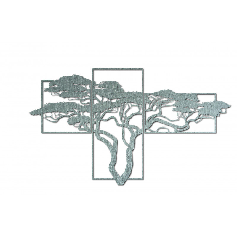 Drewniany obraz ścienny BONSAI Obraz składa się z trzech części SKALICA