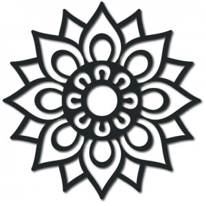 Nowoczesny obraz na ścianie   drzewo wykonane ze sklejki z topoli drewnianej POHODAK 2