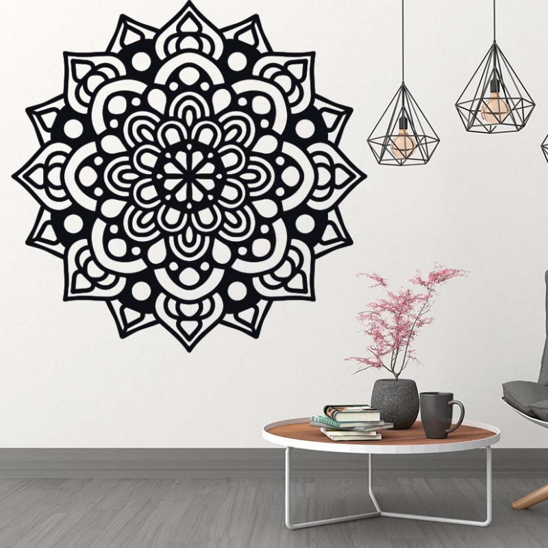 Nowoczesne malowanie ścienne wykonane z drewna sklejkowego