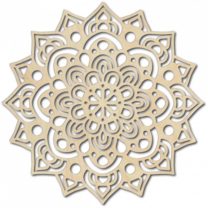 Duży obraz na ścianie wykonany ze sklejki