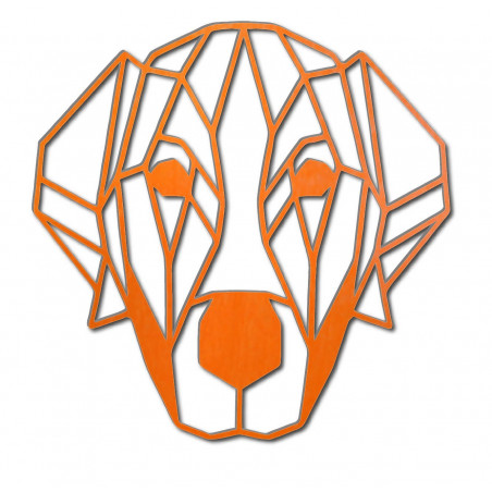 STYLESA nowoczesny obraz ścienny pies ze sklejki PR0229 HAFFF czarny STYLESA nowoczesny obraz ścienny pies ze sklejki PR0229 HAFFF czarny