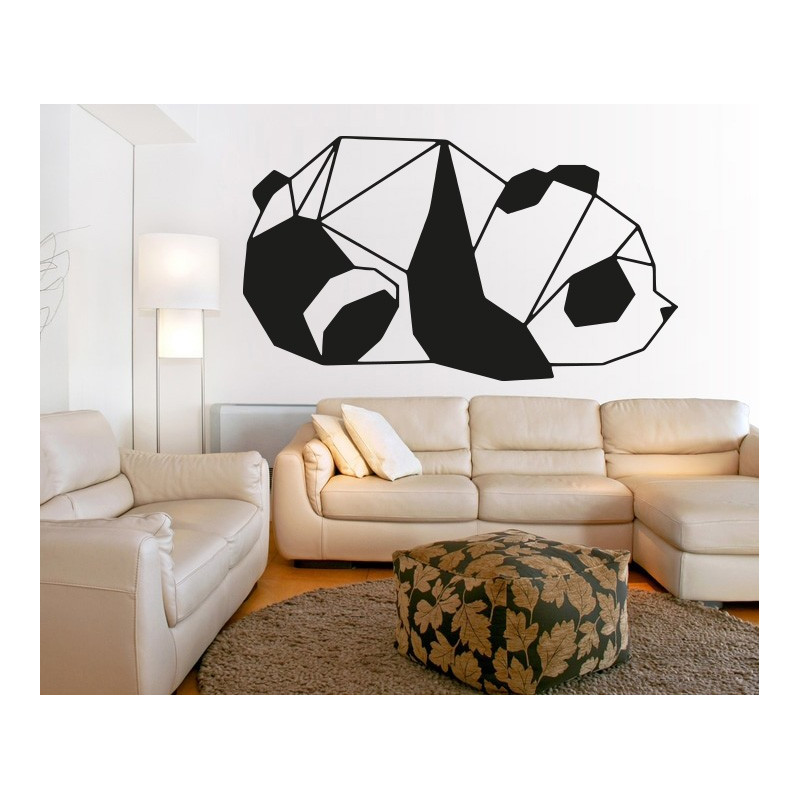 SENTOP Rzeźbiony obraz ścienny niedźwiedź PR0242 czarny