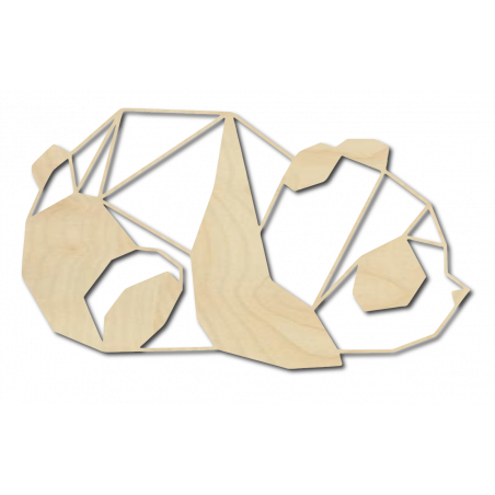 Sztuka ścienna z pandą Sztuka ścienna z pandą