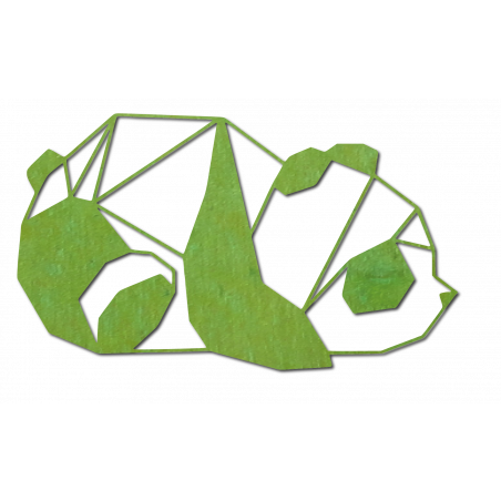 SENTOP Rzeźbiony obraz ścienny niedźwiedź PR0242 czarny SENTOP Rzeźbiony obraz ścienny niedźwiedź PR0242 czarny