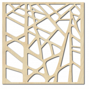 Rzeźbiony drewniany obraz na ścianę wykonany ze sklejki 2