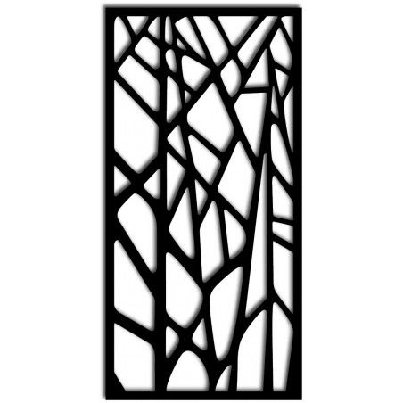 Rzeźbiony drewniany obraz ścienny wykonany ze sklejki HUGO Rzeźbiony drewniany obraz ścienny wykonany ze sklejki HUGO