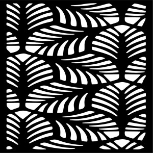 Rzeźbione drewniane ściany obrazu ze sklejki KVADER 2