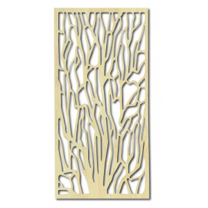 Rzeźbione Drewniane zdjęcie na ścianie sklejki FORGER 2