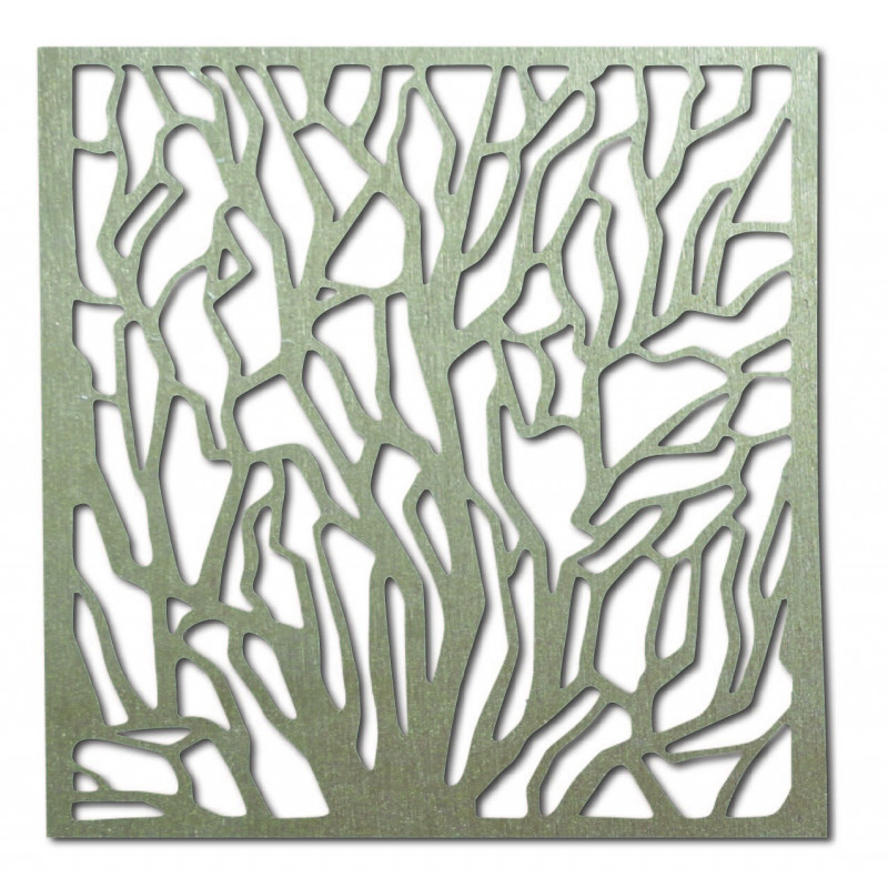 Rzeźbiony drewniany obraz ścienny wykonany ze sklejki KVADERR