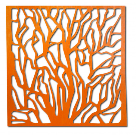 Rzeźbiony drewniany obraz ścienny wykonany ze sklejki KVADERR Rzeźbiony drewniany obraz ścienny wykonany ze sklejki KVADERR