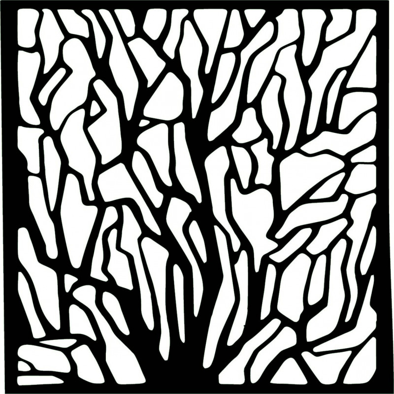 Rzeźbiony drewniany obraz ścienny wykonany ze sklejki KVADERR