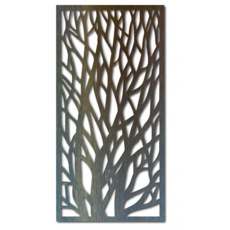 Rzeźbiony drewniany obraz ścienny wykonany ze sklejki FORGER Rzeźbiony drewniany obraz ścienny wykonany ze sklejki FORGER