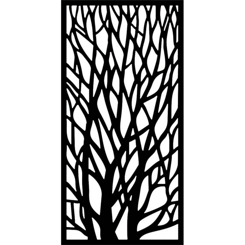 Rzeźbiony drewniany obraz ścienny wykonany ze sklejki FORGER