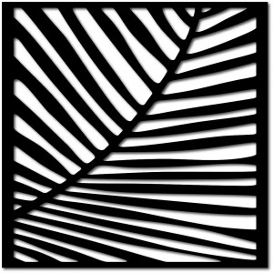 Rzeźbiony drewniany obraz ścienny wykonany ze sklejki HRKEL 2