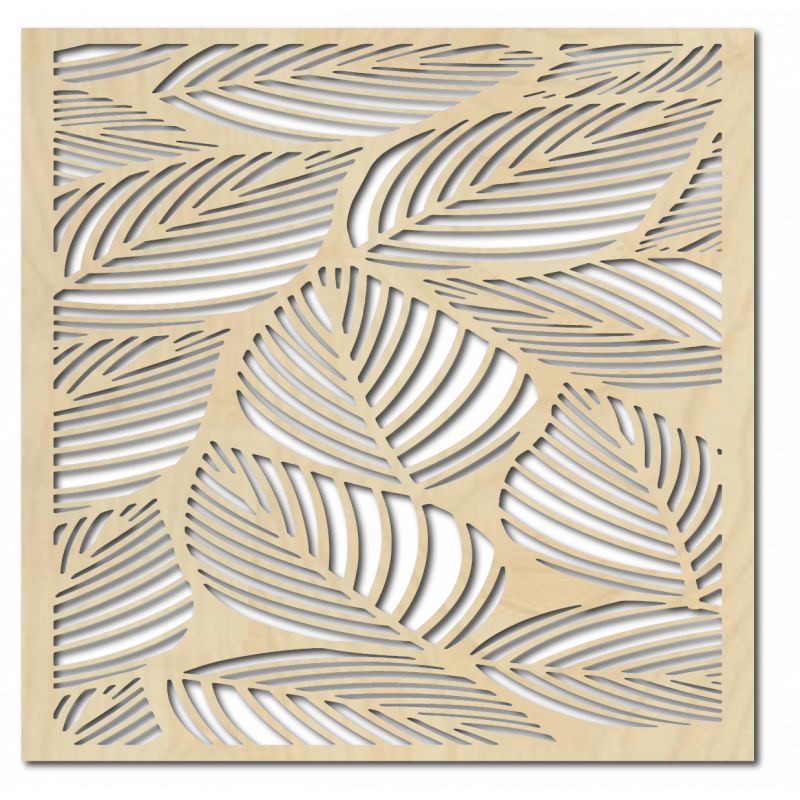 Rzeźbiony obraz z drewna na ścianę z sklejki ORKO