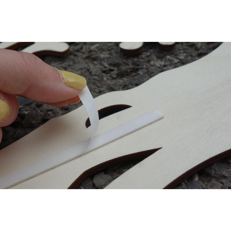 Rzeźbione drewniane ściany obrazu ze sklejki MUSLAY