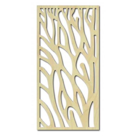 Rzeźbiony drewniany obraz ścienny wykonany ze sklejki LISSER Rzeźbiony drewniany obraz ścienny wykonany ze sklejki LISSER