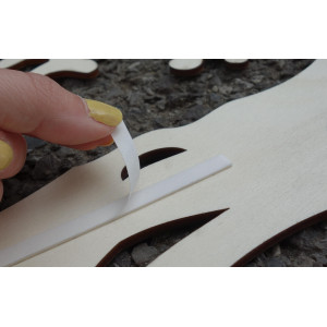 Rzeźbiony drewniany obraz ścienny wykonany ze sklejki LISSER 2