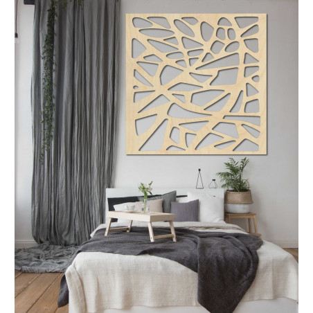 Rzeźbiony obraz ścienny ze sklejki drewnianej HORLAT Rzeźbiony obraz ścienny ze sklejki drewnianej HORLAT