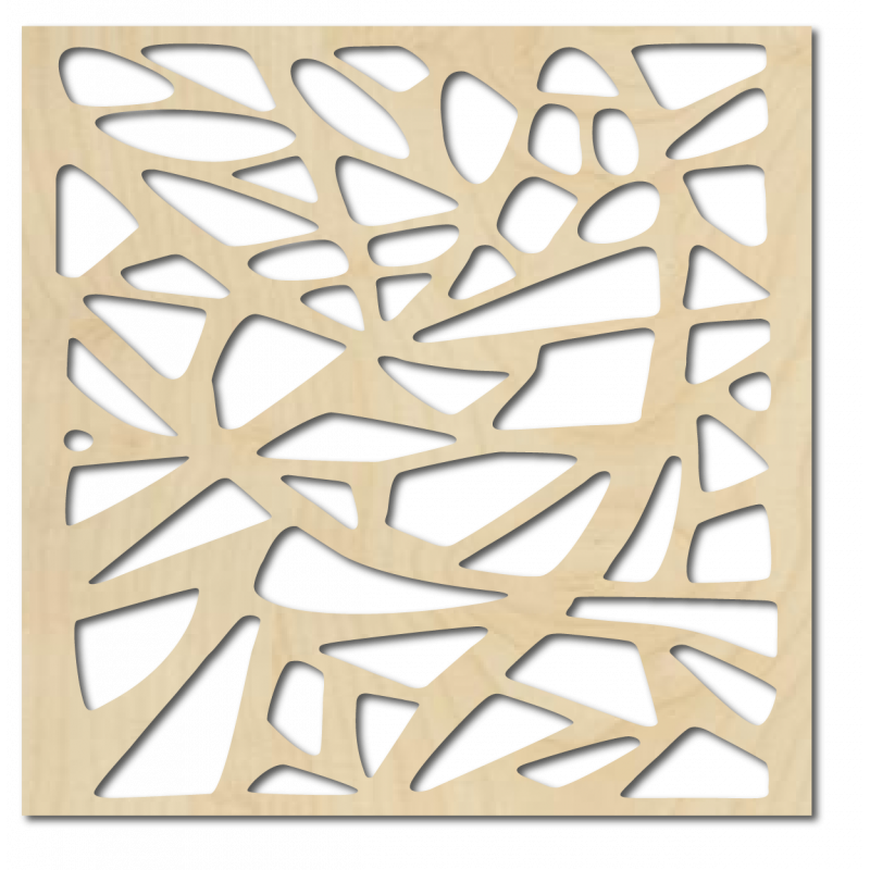 Rzeźbiony obraz ścienny ze sklejki drewnianej HORLAT