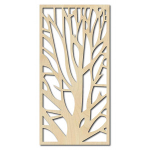 Obraz ścienny wyrzeźbiony z drewnianej sklejki KONKOSM 2