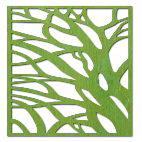 Rzeźbiony obraz ścienny ze sklejki drewnianej LASLO Rzeźbiony obraz ścienny ze sklejki drewnianej LASLO