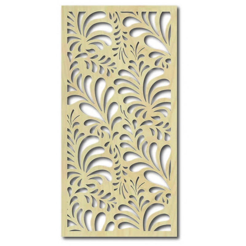 Malowidło ścienne wyrzeźbione z drewnianej sklejki kwiat PIXABAY