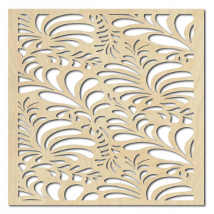 Rzeźbiony drewniany obraz ścienny ze sklejki kwiat LUPENE 2