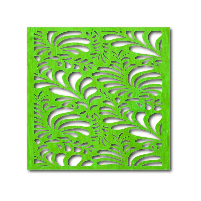 Rzeźbiony drewniany obraz ścienny ze sklejki kwiat LUPENE