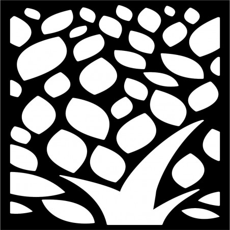 Rzeźbiony obraz na ścianie drewnianej sklejki kwiat LUSEKOJ