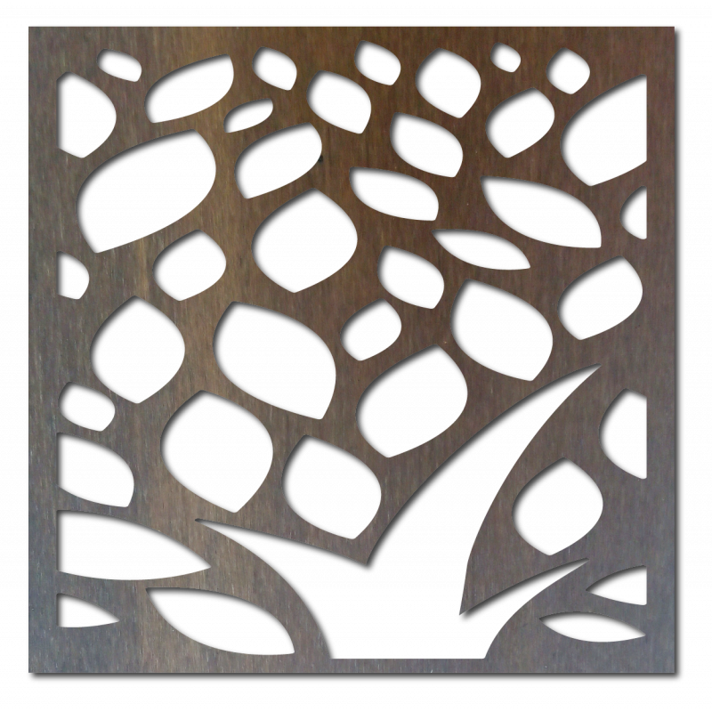 Rzeźbiony obraz na ścianie drewnianej sklejki kwiat LUSEKOJ