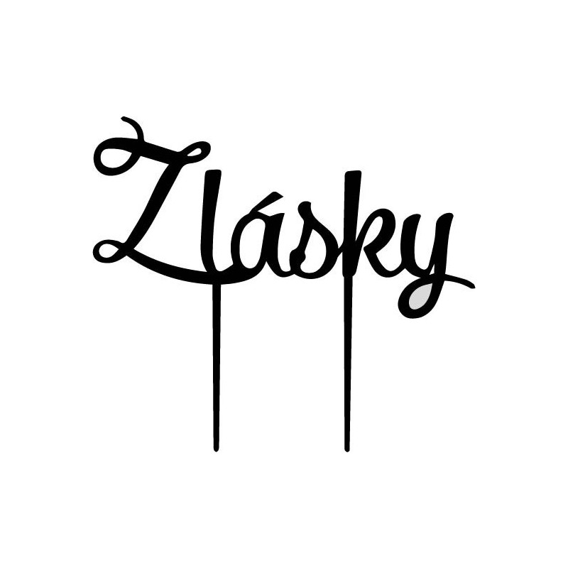 Ozdoba na ciasto z tworzywa sztucznego dla miłości Wymiary 190 x 166 mm