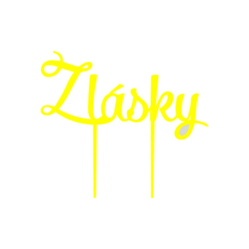 Ozdoba na ciasto z tworzywa sztucznego dla miłości Wymiary 190 x 166 mm